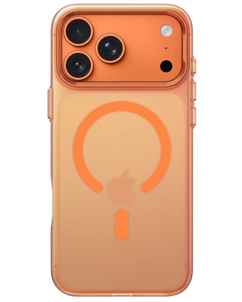 Etui MagSafe do Apple iPhone 18 Pro Max / 17 Pro Max, Tech-Protect, MagZero, Pomarańczowy Matowy