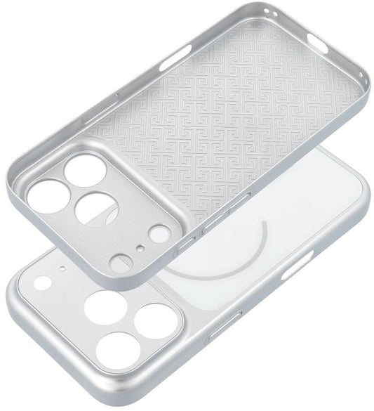 Etui MagSafe do Apple iPhone 18 Pro / 17 Pro, OEM, Make 18, srebrne