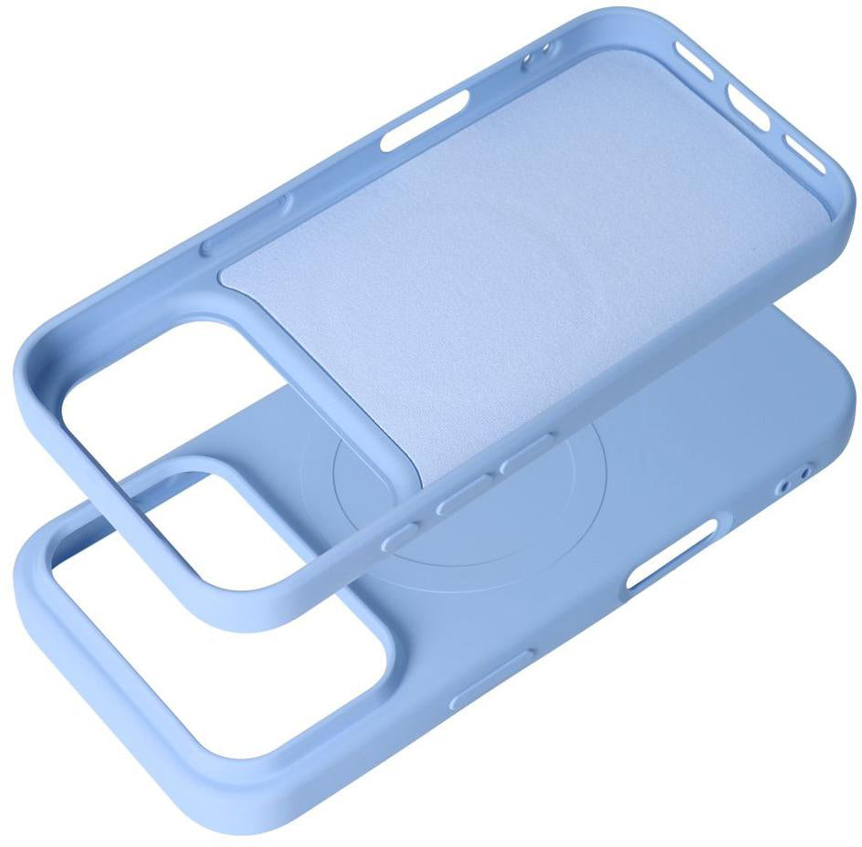 MagSafe Case for Apple iPhone 18 Pro Max / 17 Pro Max, OEM, Silicone Mag (Big Hole), Blue