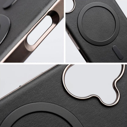 Etui MagSafe do Apple iPhone 16 Pro, OEM, Gentleman Mag, czarne