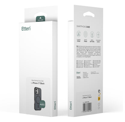 Etui MagSafe do Apple iPhone 18 Pro / 17 Pro, Etteri, Morning Fog, Niebieskie