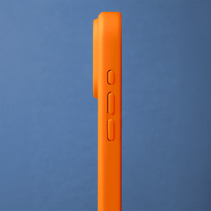 MagSafe Case for Apple iPhone 18 Pro Max / 17 Pro Max, OEM, Frame Thin Mag, Orange