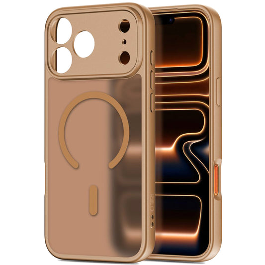 Etui MagSafe dla Apple iPhone 17 Pro Max, Tech-Protect, BasicMag, Matowy Brąz