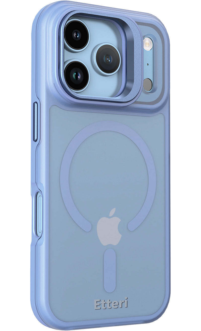 Etui MagSafe do Apple iPhone 18 Pro / 17 Pro, Etteri, Morning Fog, Niebieskie
