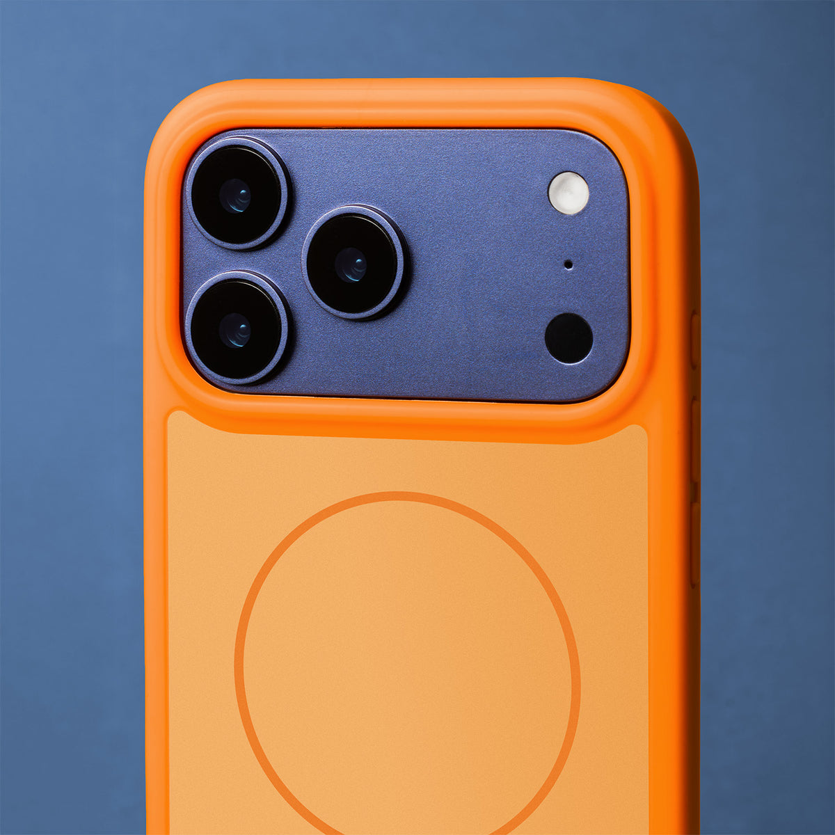 MagSafe Case for Apple iPhone 18 Pro Max / 17 Pro Max, OEM, Frame Thin Mag, Orange