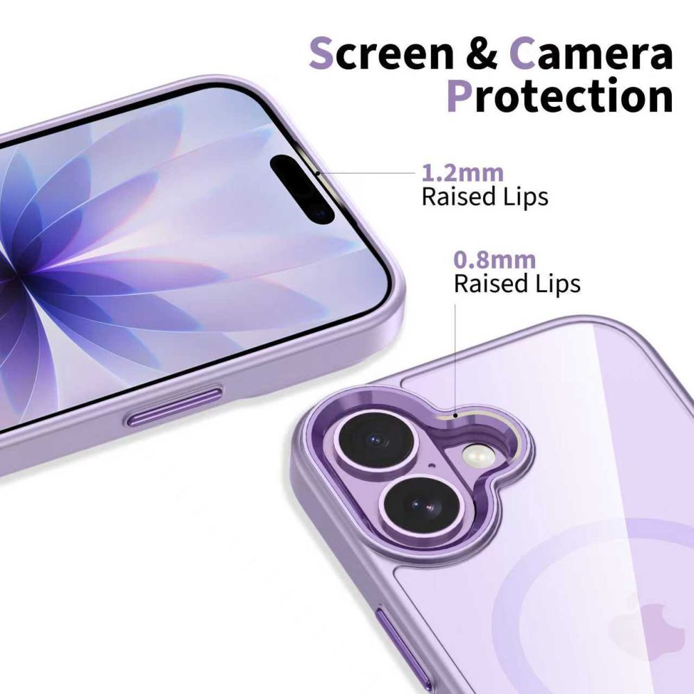 Etui MagSafe dla Apple iPhone 17, Tech-Protect, Magmat, Fioletowy