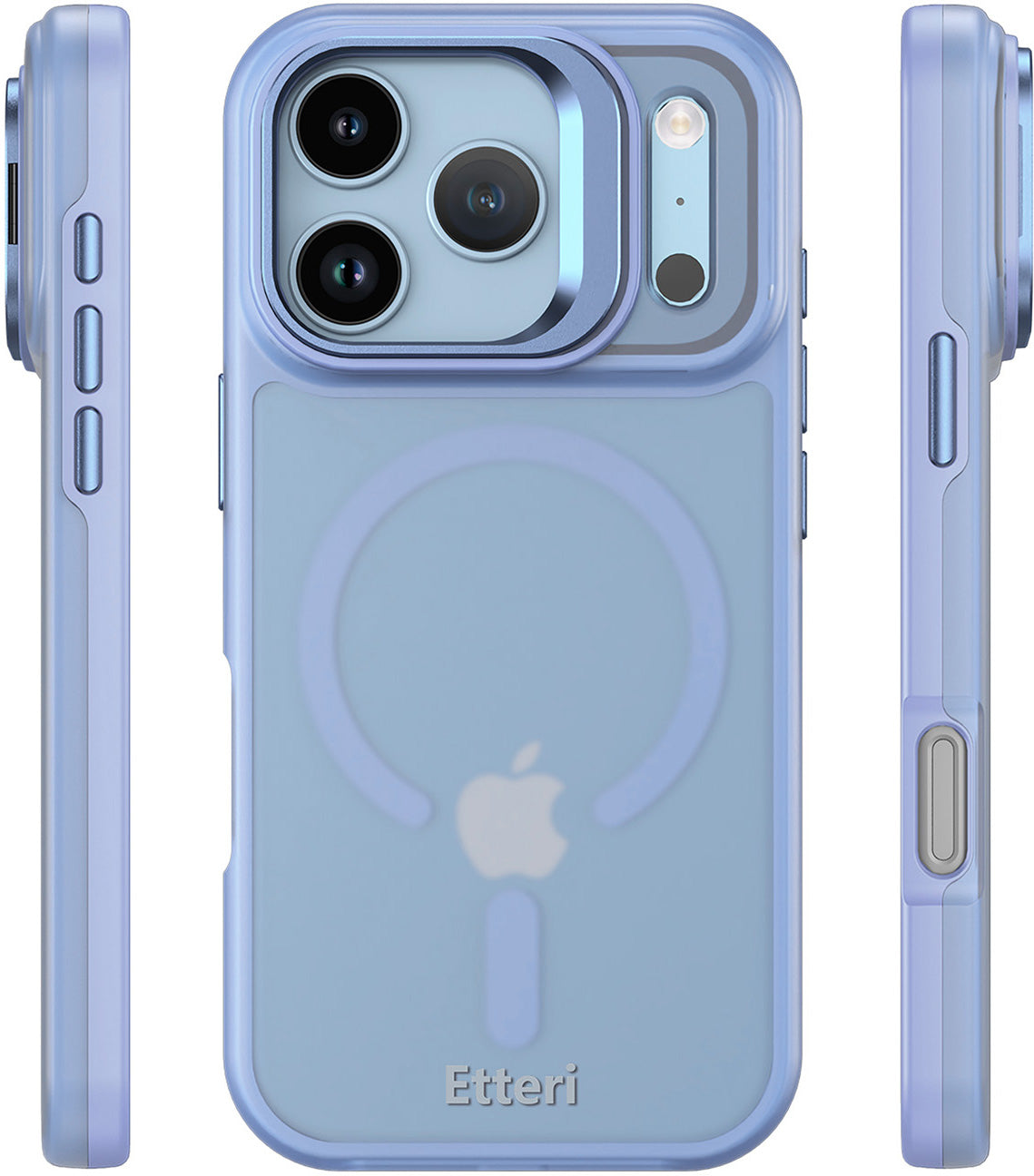 Etui MagSafe do Apple iPhone 18 Pro / 17 Pro, Etteri, Morning Fog, Niebieskie