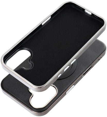 Etui MagSafe do Apple iPhone 16 Pro, OEM, Gentleman Mag, czarne