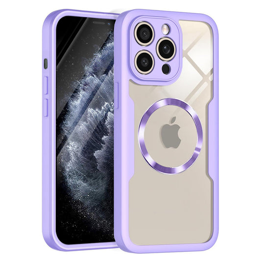 Etui MagSafe do Apple iPhone 11 Pro Max, Techsuit, ColorVerse 360, Fioletowy