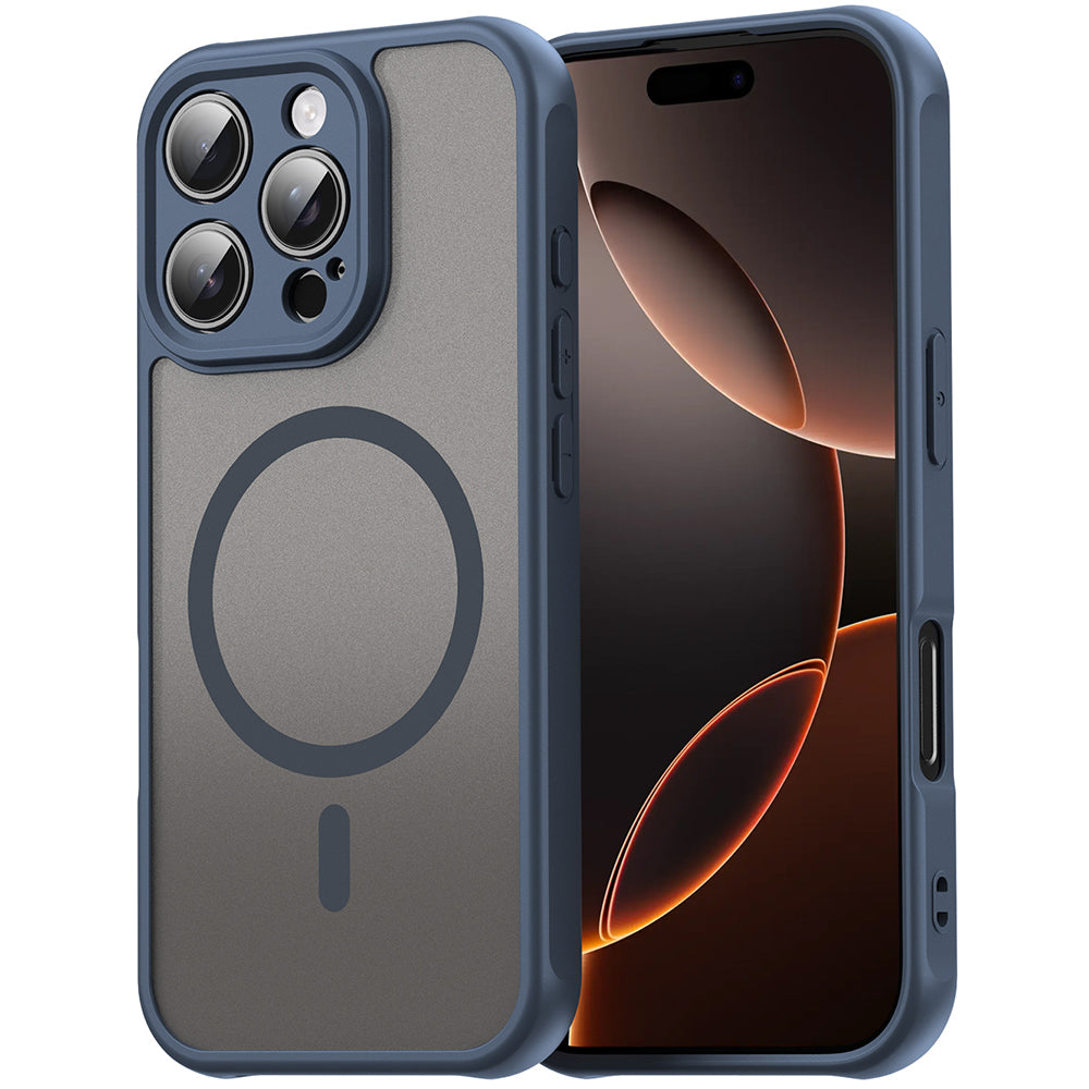 Etui MagSafe do Apple iPhone 11 Pro, Techsuit, HaloFrost II, Granatowy