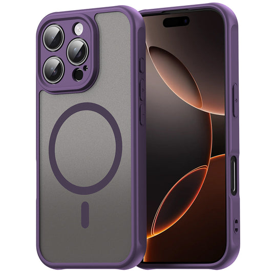 Etui MagSafe do Apple iPhone 11, Techsuit, HaloFrost II, Fioletowy
