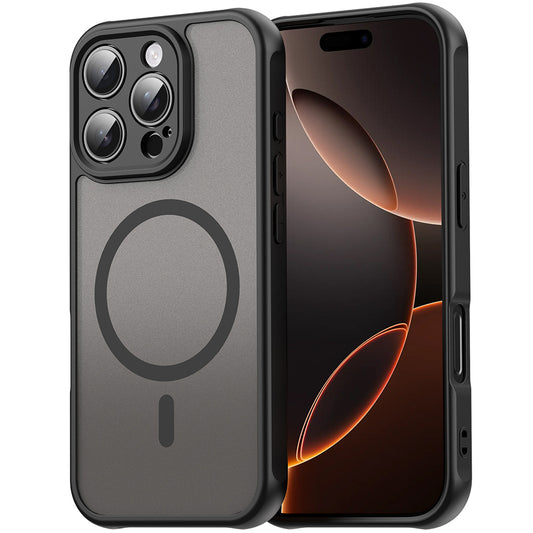MagSafe Case for Apple iPhone 11, Techsuit, HaloFrost II, Black