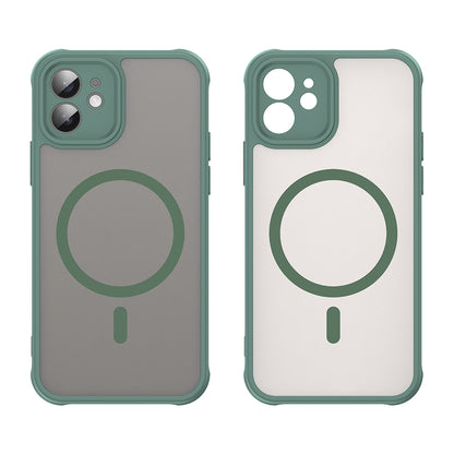 Etui MagSafe do Apple iPhone 12, Techsuit, HaloFrost II, Zielony