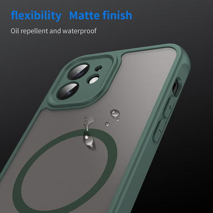 Etui MagSafe do Apple iPhone 12, Techsuit, HaloFrost II, Zielony