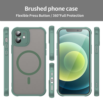 Etui MagSafe do Apple iPhone 12, Techsuit, HaloFrost II, Zielony