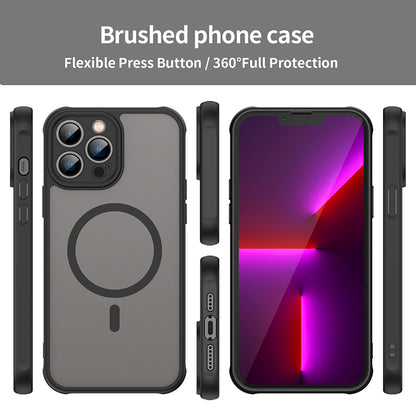 Etui MagSafe do Apple iPhone 13 Pro Max, Techsuit, HaloFrost II, czarne