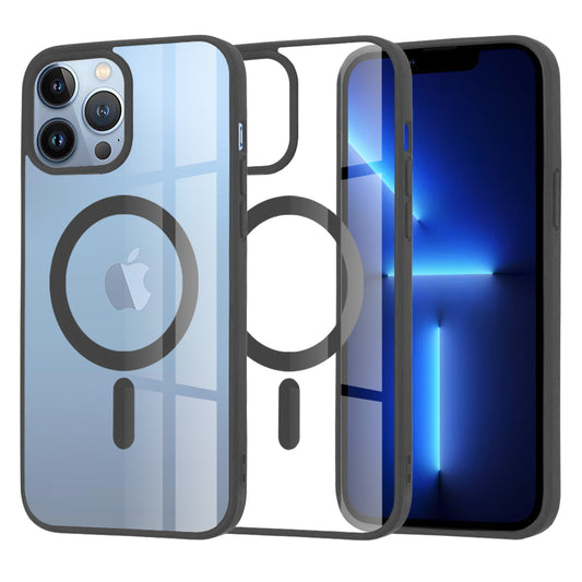 MagSafe Case for Apple iPhone 13 Pro Max, Techsuit, Pro, Black
