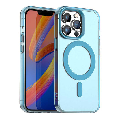 Etui MagSafe do Apple iPhone 13 Pro, Techsuit, CandyCase, Niebieskie
