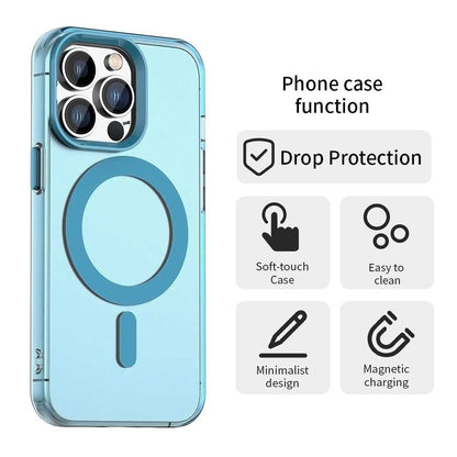 Etui MagSafe do Apple iPhone 13 Pro, Techsuit, CandyCase, Niebieskie