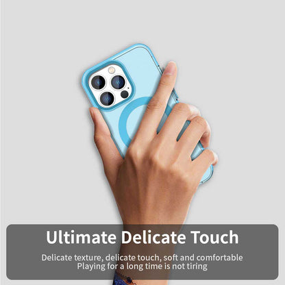 Etui MagSafe do Apple iPhone 13 Pro, Techsuit, CandyCase, Niebieskie