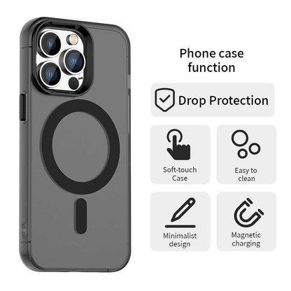 Etui MagSafe do Apple iPhone 13 Pro, Techsuit, CandyCase, Czarny