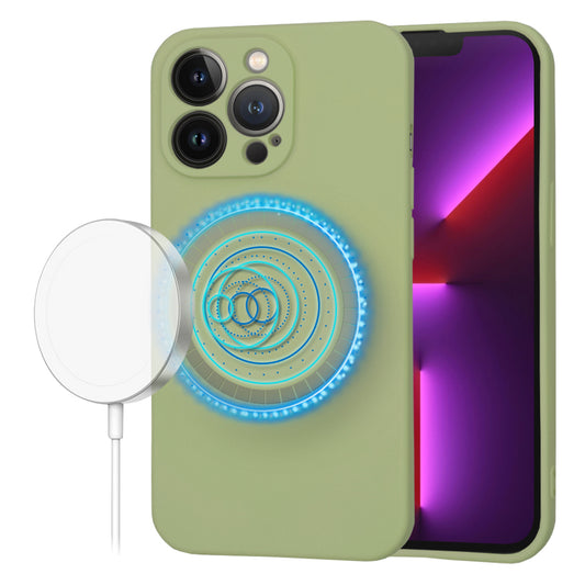 Etui MagSafe do Apple iPhone 13 Pro, Techsuit, SoftFlex, Matcha