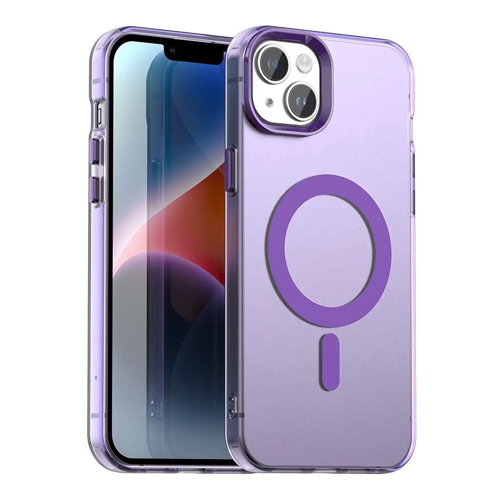 Etui MagSafe do Apple iPhone 13, Techsuit, CandyCase, Fioletowy