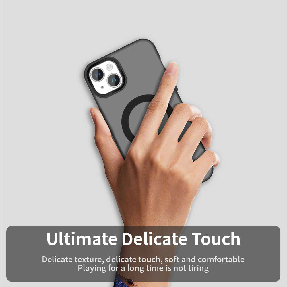 Etui MagSafe do Apple iPhone 13, Techsuit, CandyCase, czarne