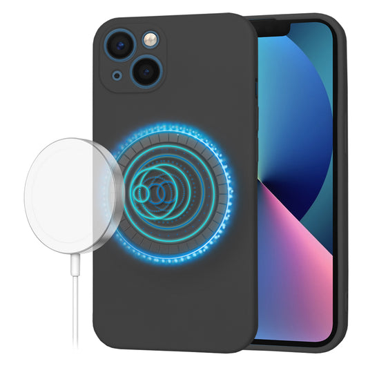 Etui MagSafe dla Apple iPhone 13, Techsuit, SoftFlex, Czarne
