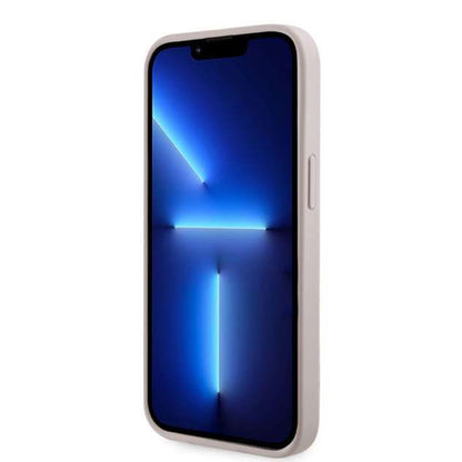 Etui MagSafe dla Apple iPhone 14, Guess, GCube Stripes, Różowy