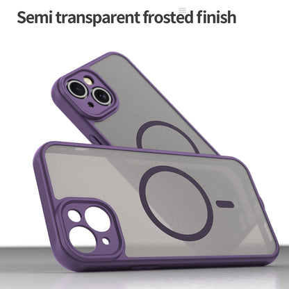 MagSafe Case for Apple iPhone 14 Plus, Techsuit, HaloFrost II, Purple
