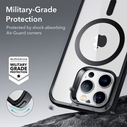 Etui MagSafe do Apple iPhone 14 Pro, ESR, Classic Hybrid, Czarna Przezroczysta