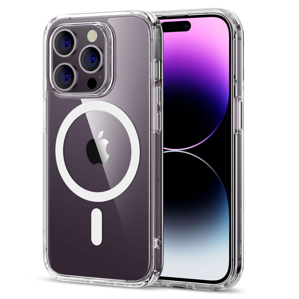 Etui MagSafe dla Apple iPhone 14 Pro, ESR, Classic Hybrid, Przezroczyste