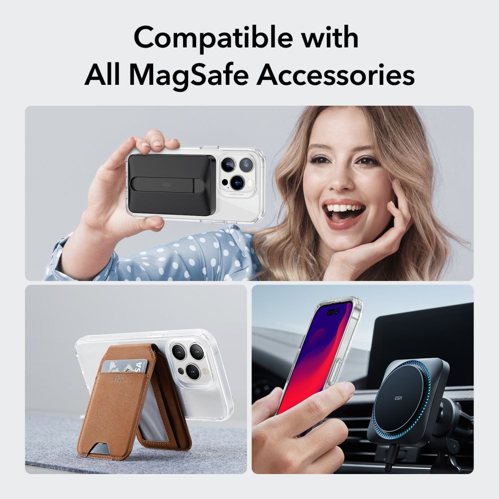 Etui MagSafe dla Apple iPhone 14 Pro, ESR, Classic Hybrid, Przezroczyste
