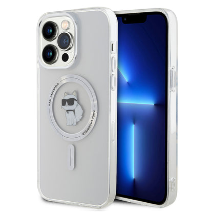 Etui MagSafe dla Apple iPhone 14 Pro Max, Karl Lagerfeld, IML Choupette, Przezroczyste