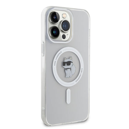 Etui MagSafe dla Apple iPhone 14 Pro Max, Karl Lagerfeld, IML Choupette, Przezroczyste