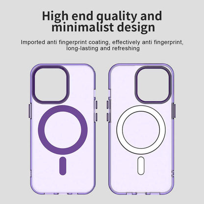 Etui MagSafe do Apple iPhone 14 Pro Max, Techsuit, CandyCase, Fioletowy