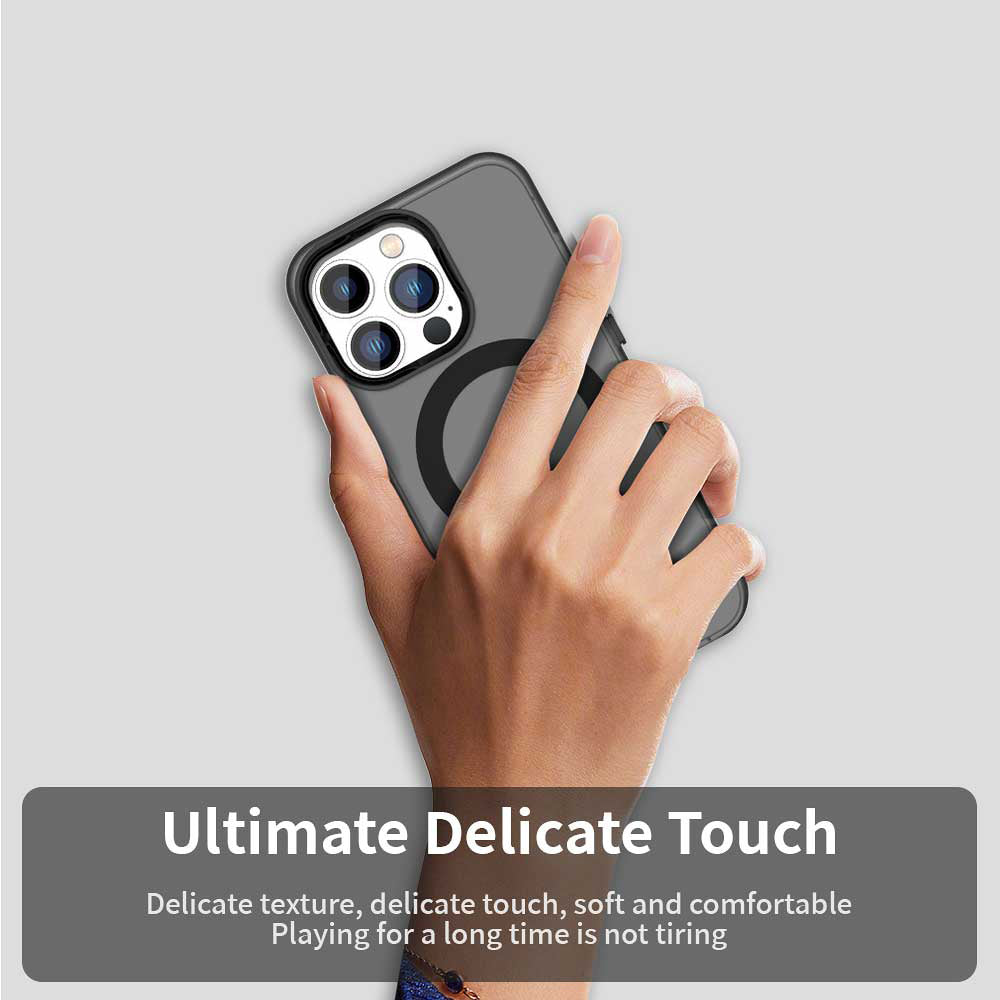 Etui MagSafe do Apple iPhone 14 Pro Max, Techsuit, CandyCase, czarne