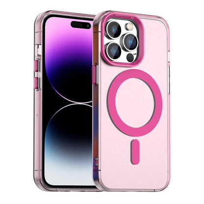 Etui MagSafe do Apple iPhone 14 Pro Max, Techsuit, CandyCase, Różowe