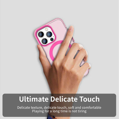 Etui MagSafe do Apple iPhone 14 Pro Max, Techsuit, CandyCase, Różowe