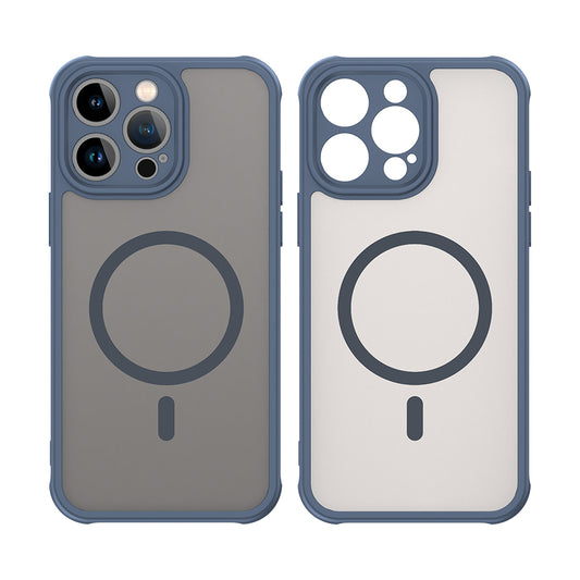 Etui MagSafe do Apple iPhone 14 Pro Max, Techsuit, HaloFrost II, Granatowy