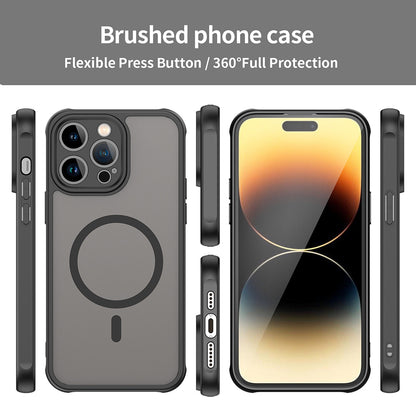 Etui MagSafe do Apple iPhone 14 Pro, Techsuit, HaloFrost II, czarne