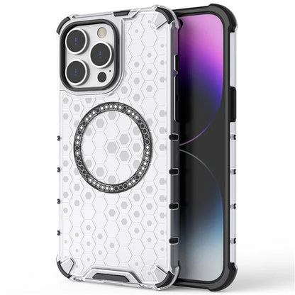 Etui MagSafe do Apple iPhone 14 Pro, Techsuit, HoneyComb Shield, czarne