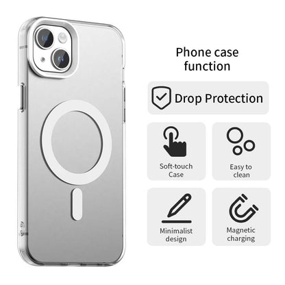 Etui MagSafe do Apple iPhone 14, Techsuit, CandyCase, Białe