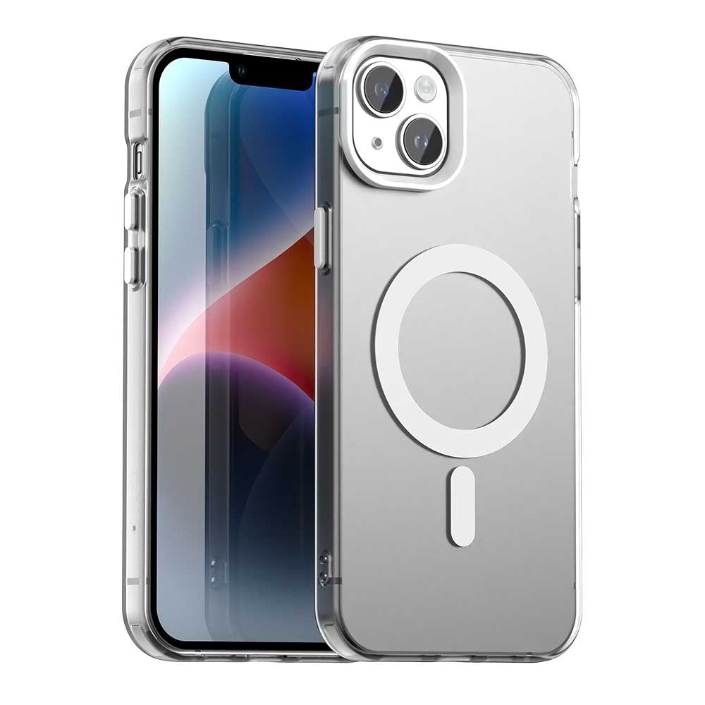 Etui MagSafe do Apple iPhone 14, Techsuit, CandyCase, Białe