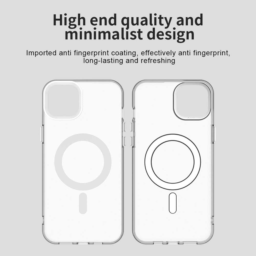 Etui MagSafe do Apple iPhone 14, Techsuit, CandyCase, Białe