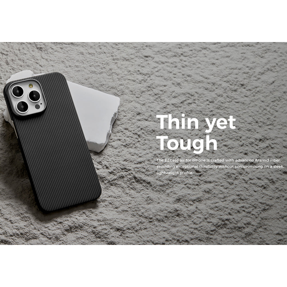 Etui MagSafe dla Apple iPhone 15, Edizard, Air, Czarne