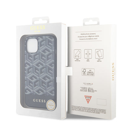 Etui MagSafe dla Apple iPhone 15, Guess, GCube Stripes, Czarne