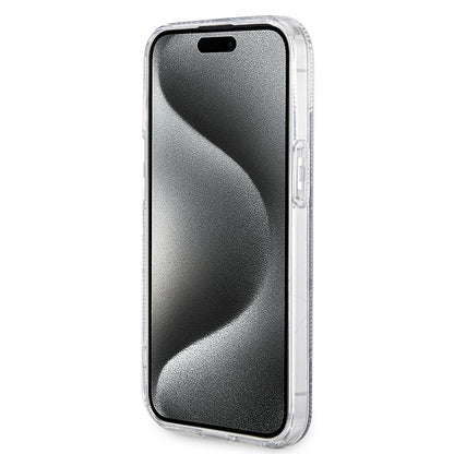 Etui MagSafe dla Apple iPhone 15 Plus, Guess, IML Gcube, Czarne