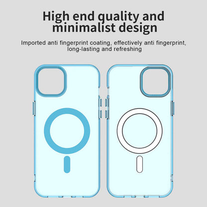 Etui MagSafe do Apple iPhone 15 Plus, Techsuit, CandyCase, niebieskie